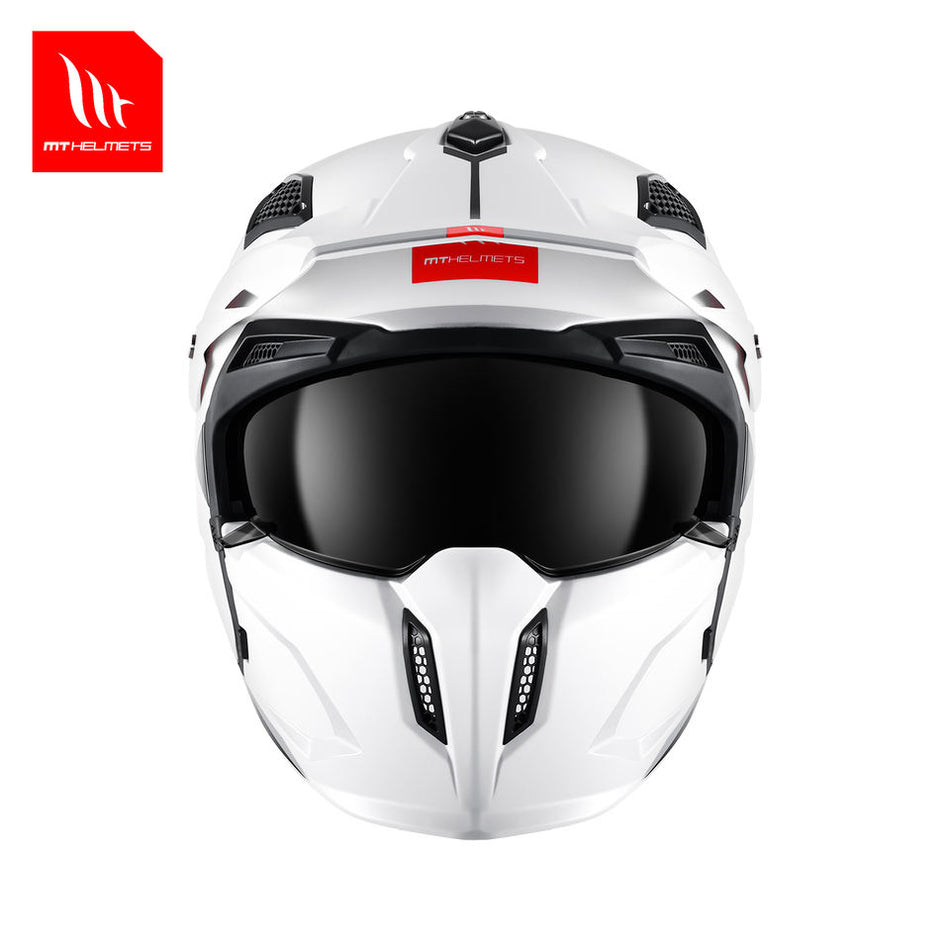 MT Helmets Retro Vintage 3/4 Motorcycle Helmet with Visor – ECE Certified | Unisex