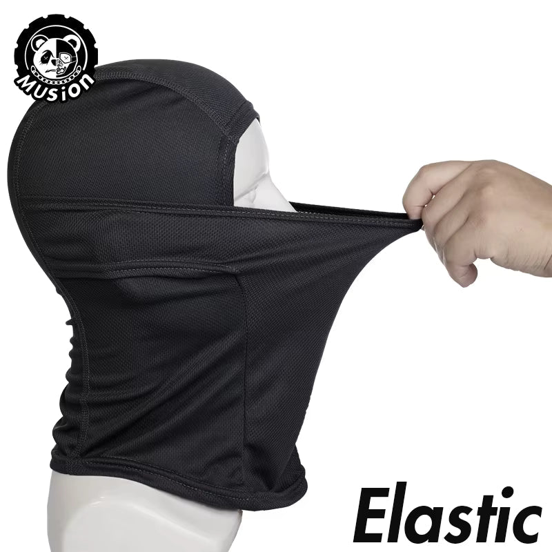Motorcycle Balaclava Sun Protection Full Face Mask Breathable Mesh Airsoft Mask Balaclava Bicycle Cycling