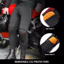 Motorcycle Compression Pants Motorbike Riding Breathable Protective Trousers Outdoor Off-road Motocross CE Certified Pads