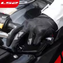 LS2 Original Motorcycle Gloves Summer Breathable LS2 HIKER Biker Gloves Anti-fall Wear-resistant Touch Screen Motocross Guantes