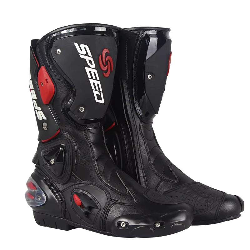 Men's Motorcycle Riding Boots Anti-fall Anti-slip Racing Off-road Travel